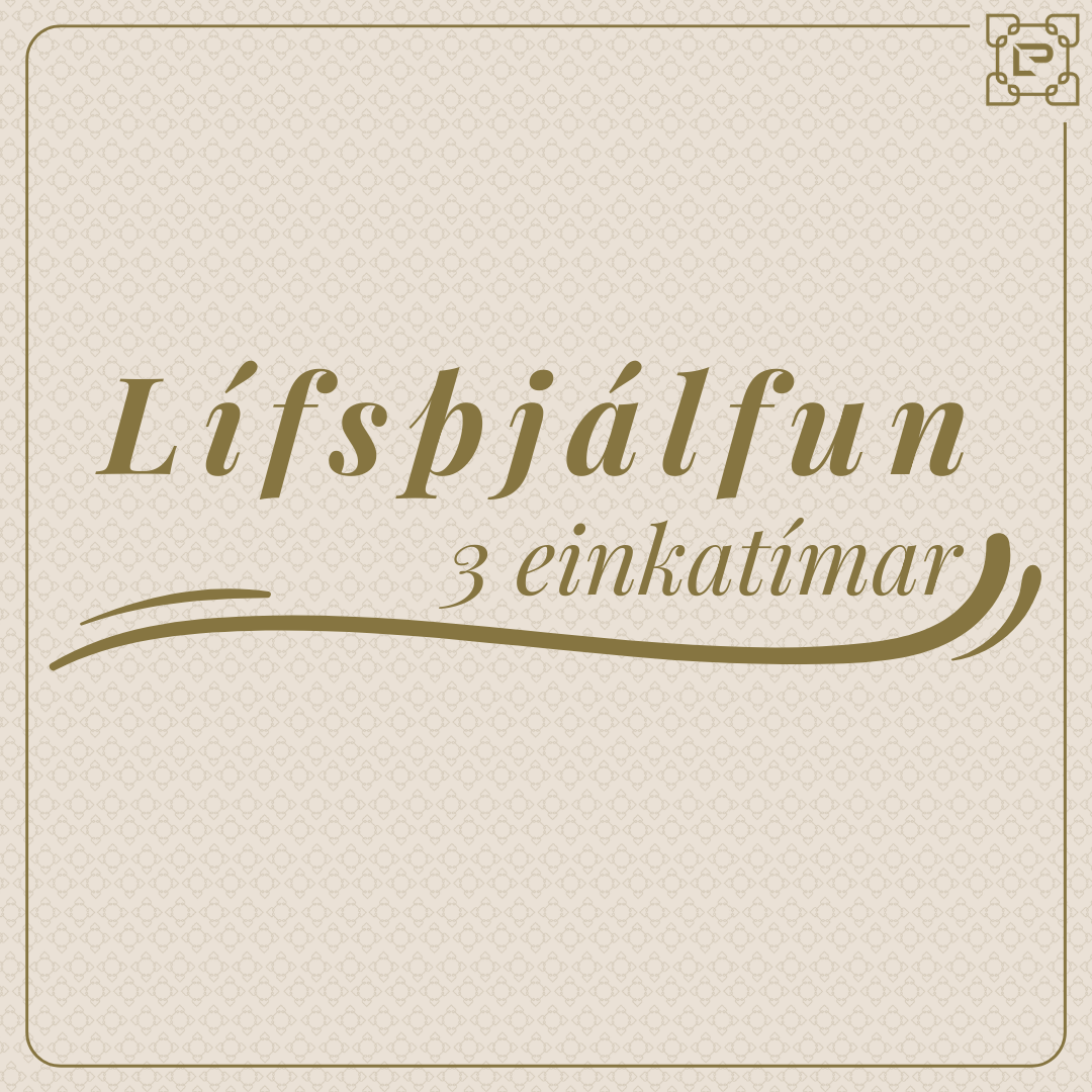 Lífsþjálfun: 3 einkatímar